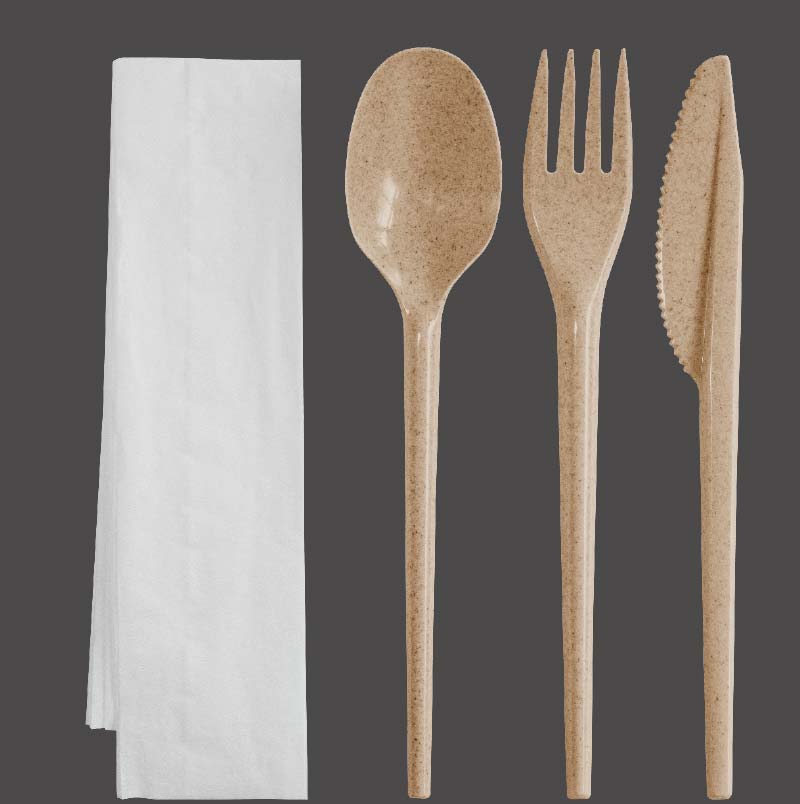 Bamboo professional - Utensils Take-out Set
